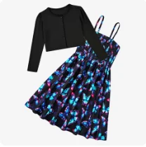 Floral Strap Dress